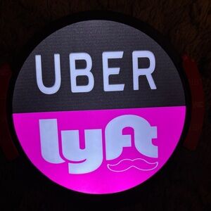 Uber Lyft LED Sign